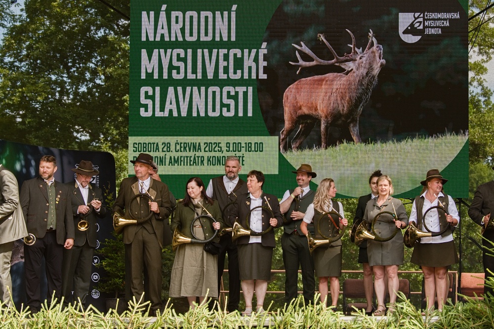 Národní myslivecké slavnosti 2025 v Konopišti